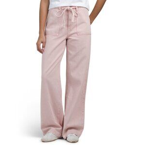 LE JEAN Dusty Pink Made In Usa Rory Relaxed High Rise Jeans